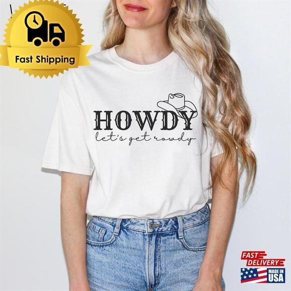 Tops - Bride T Shirt Cowgirl T-Shirt